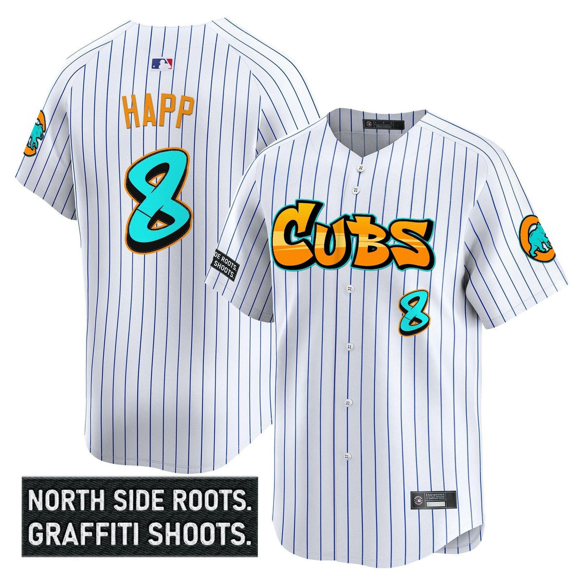 CC 'Graffiti North Side Edition' Vapor Premier Limited Jersey - Stitched
