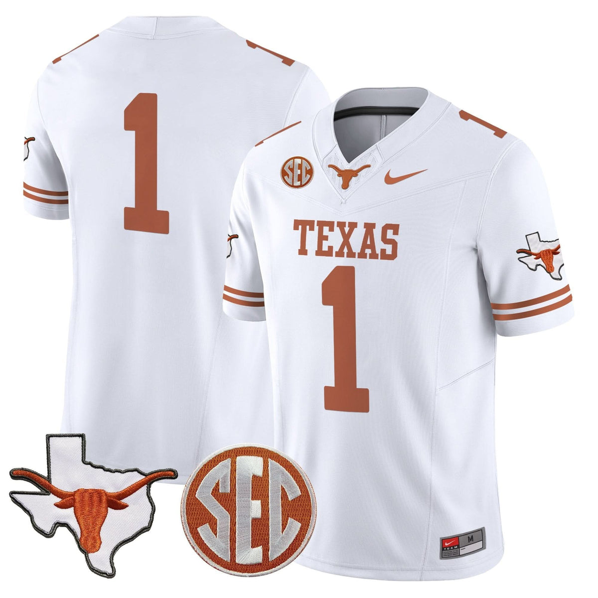 TL 2025 State Map & SEC Patch Vapor Limited Jersey