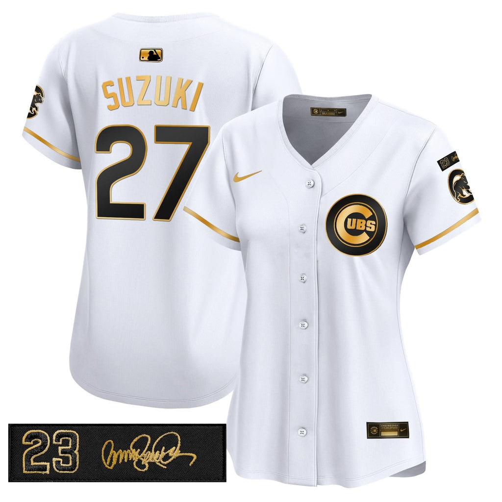 Women's CC 'Ryne Sandberg Tribute' Vapor Premier Limited Jersey V3 - Stitched