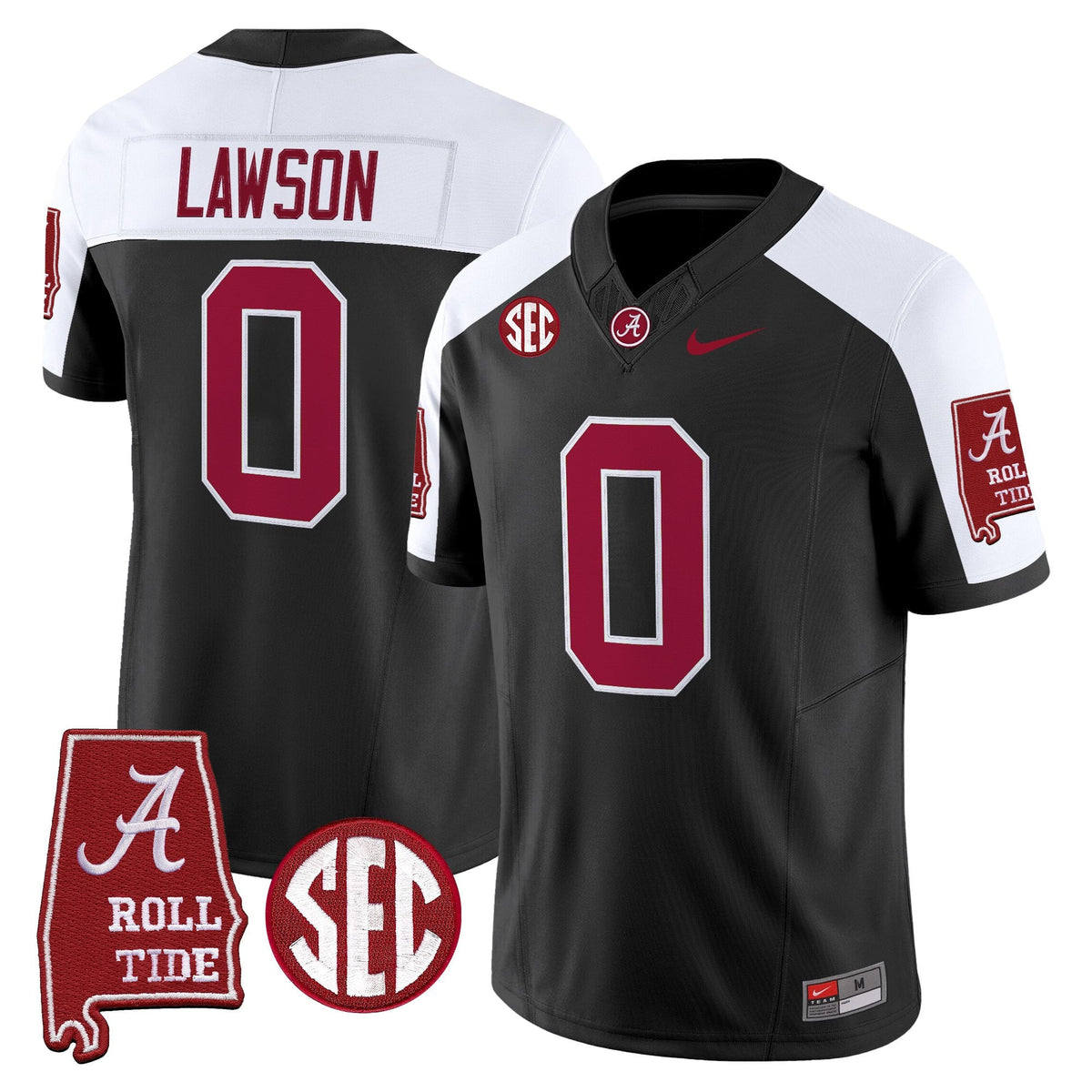 BAMA 2026 Vapor Limited Jersey - Alabama Map - Stitched