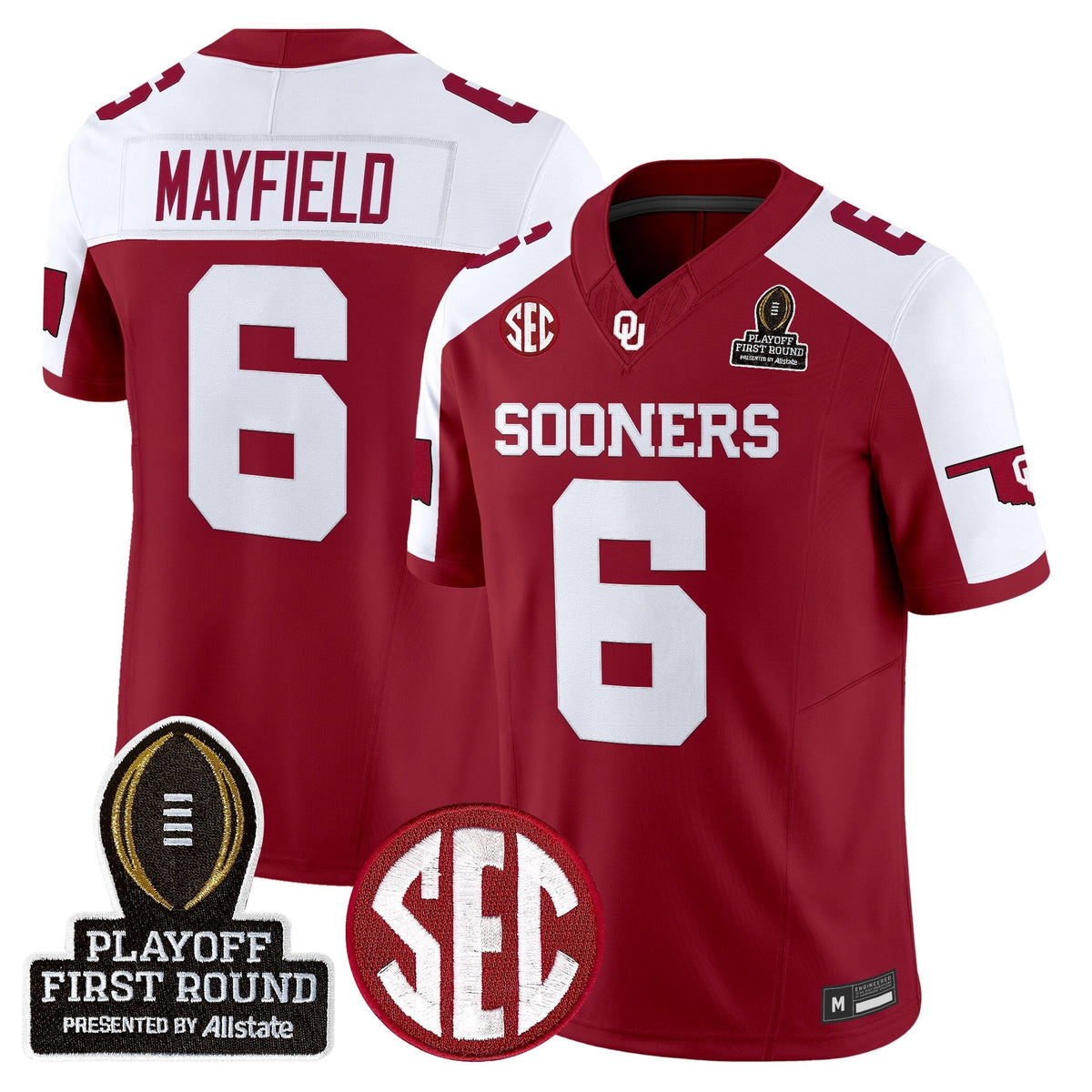 OU 2025 Playoff First Round Vapor Limited Jersey