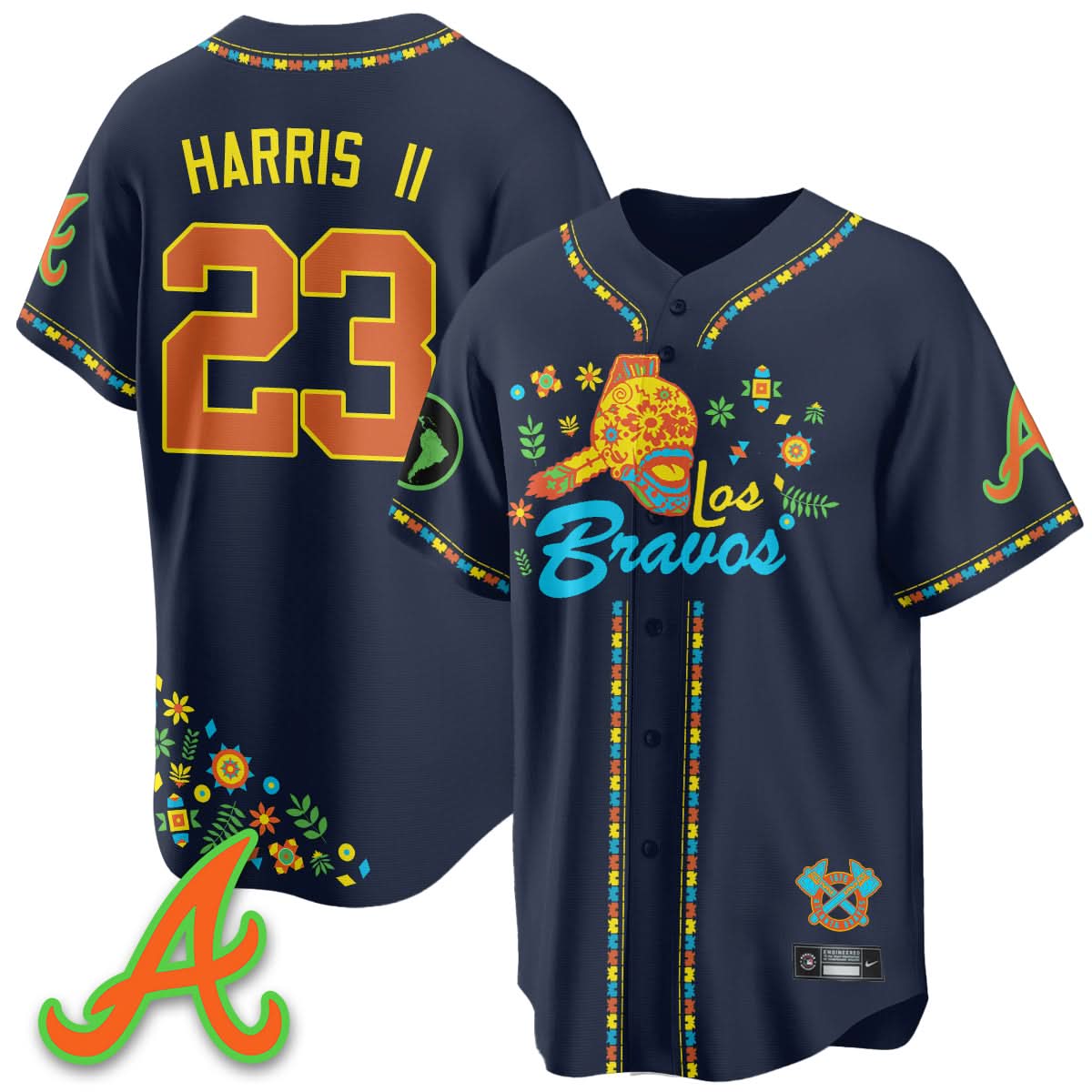 AB 2025 "Los Bravos" Jersey V2 - Stitched