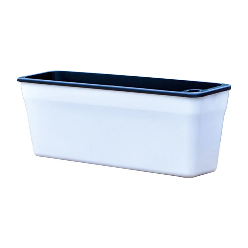 Water-absorbing Flowerpot Long Strip Flower Pot Window Edge Balcony Vegetable Pots Planting Box For Garden Courtyard