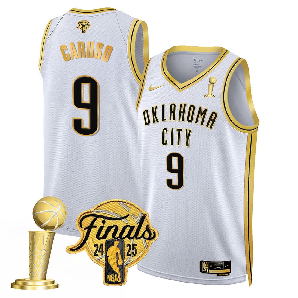 OKC 2024-25 Champions Jersey - Stitched