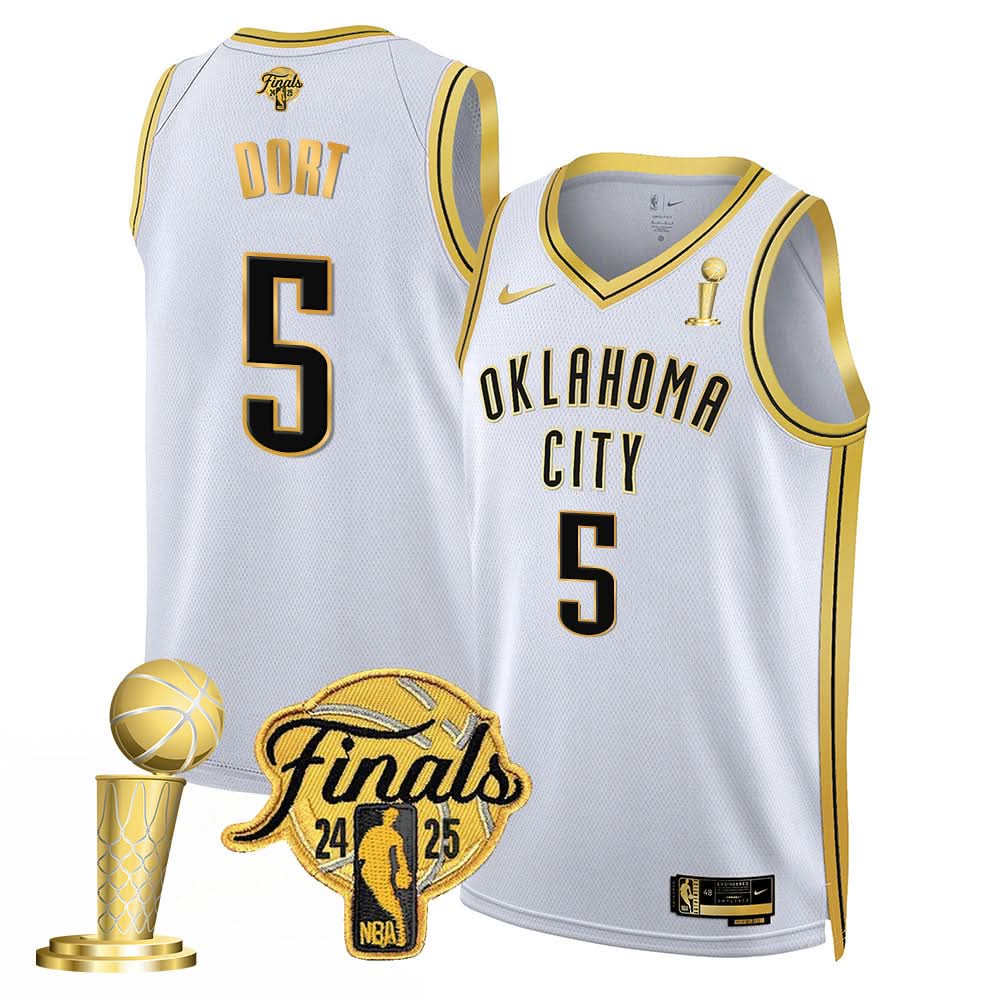 OKC 2024-25 Champions Jersey - Stitched