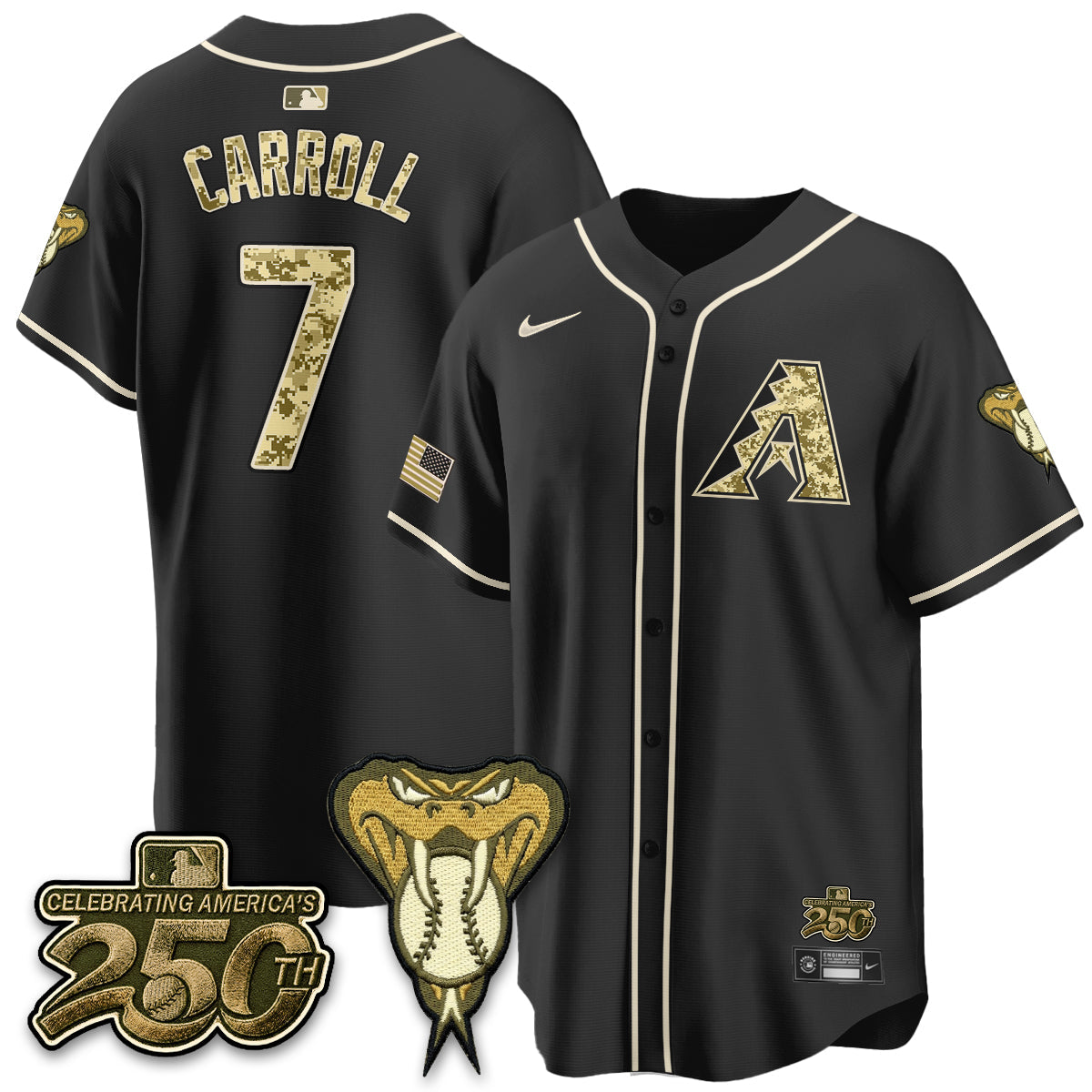ARI Salute to Service 2026 Vapor Premier Limited Jersey - Stitched