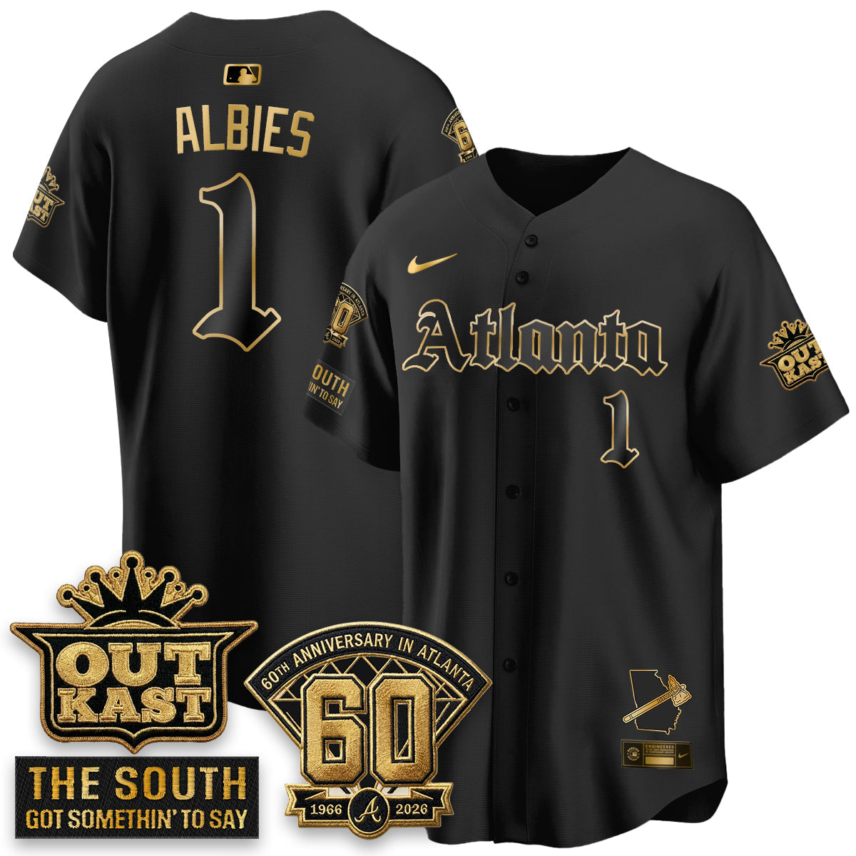 ATL 2026 Gothic Edition Vapor Limited Jersey - Stitched