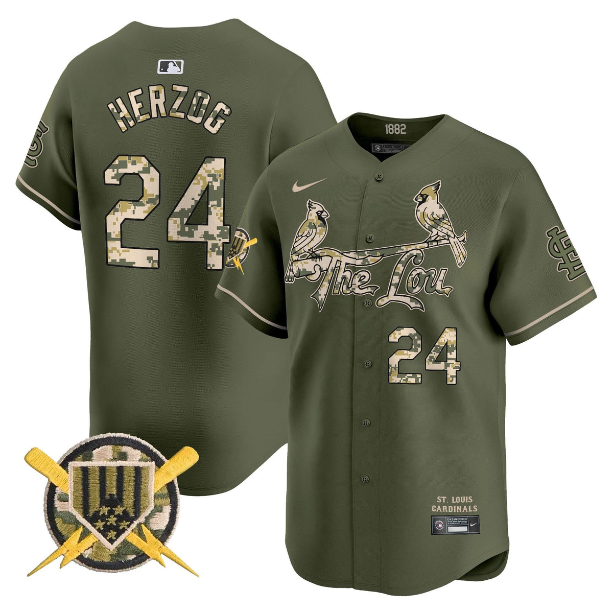 STL Armed Forces Day Vapor Premier Limited Jersey - Stitched