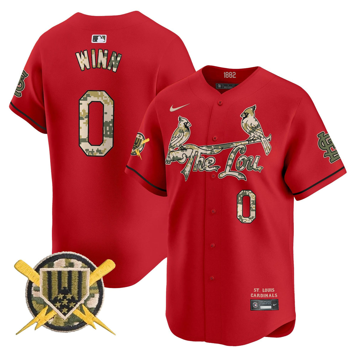 STL Armed Forces Day Vapor Premier Limited Jersey - Stitched