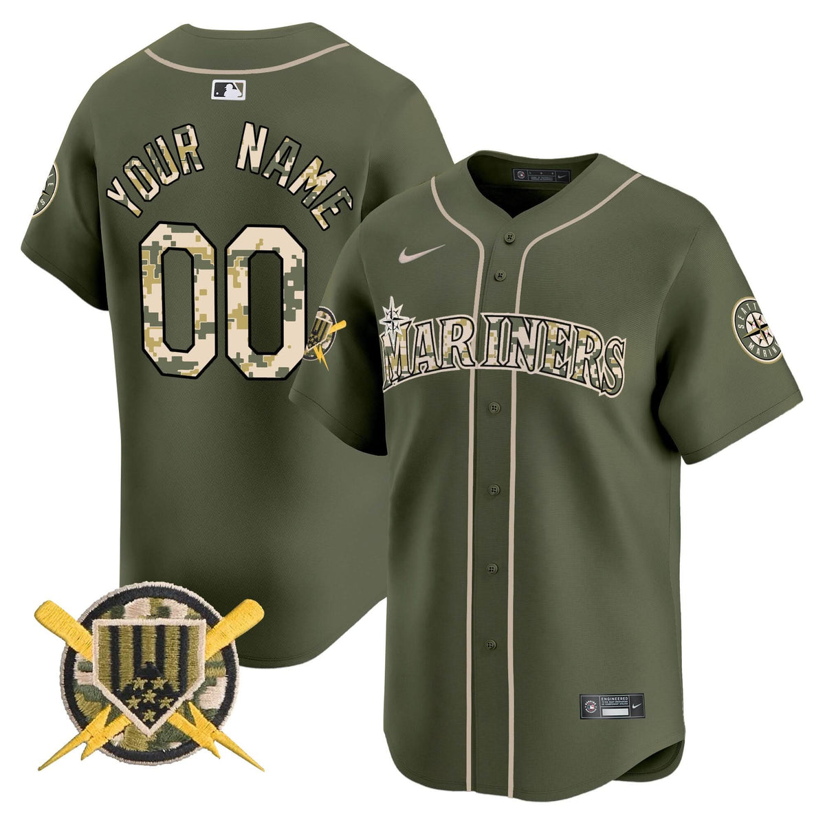 SM Armed Forces Day Vapor Premier Limited Custom Jersey - Stitched