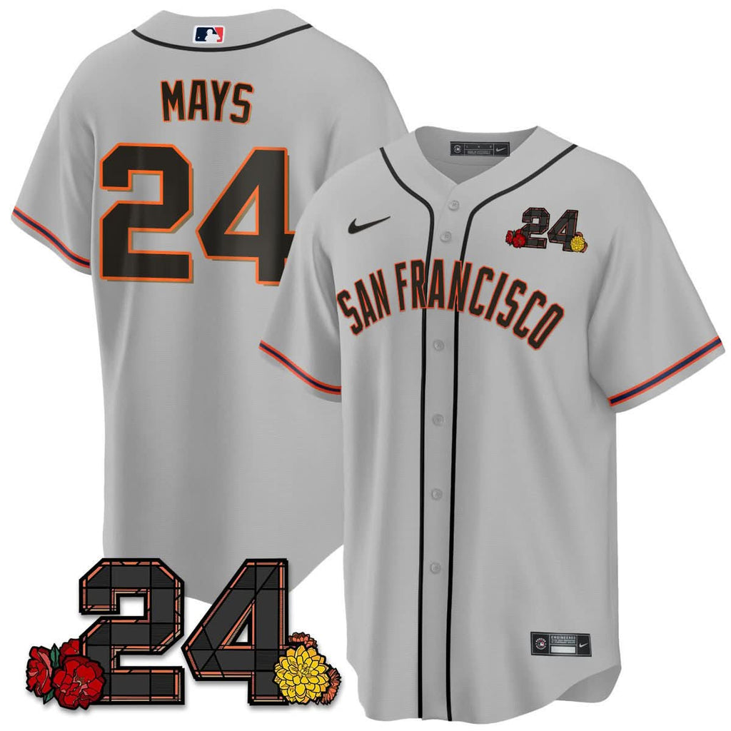 SFG 2024 Willie Mays Patch Vapor Premier Limited Jersey V2 - Stitched