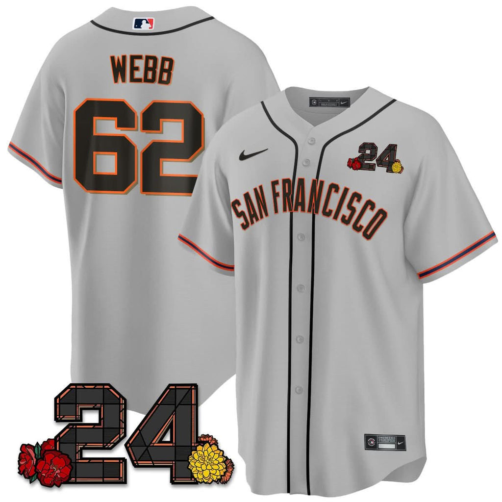 SFG 2024 Willie Mays Patch Vapor Premier Limited Jersey V2 - Stitched