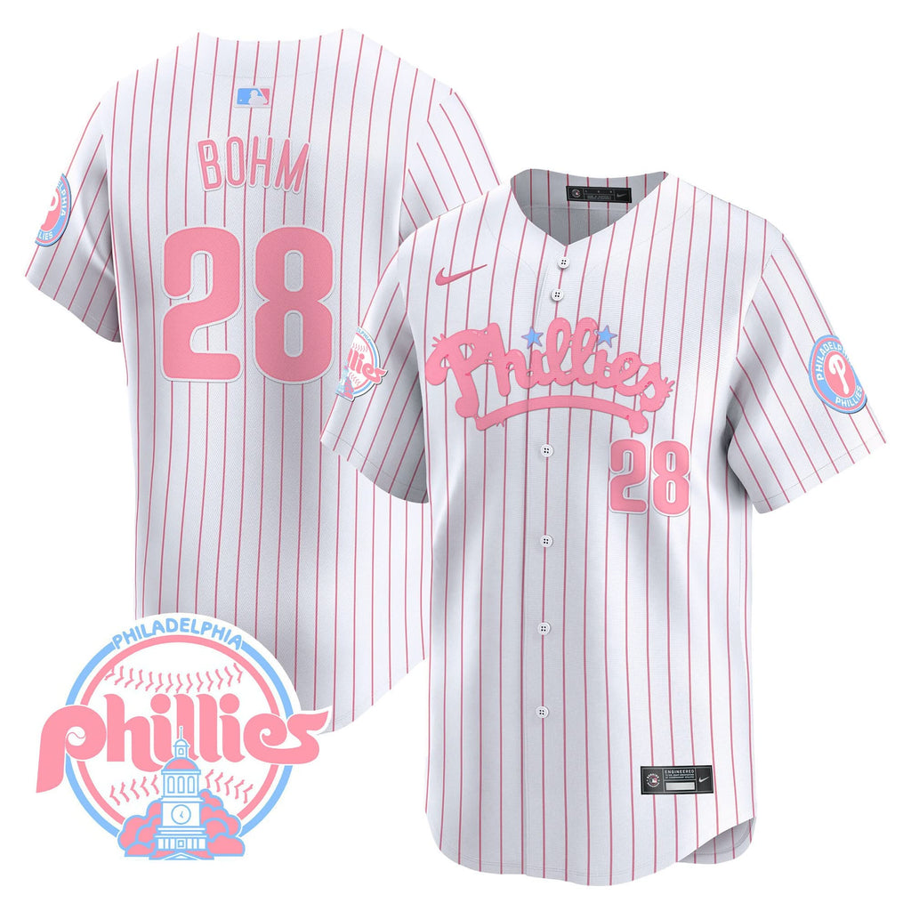 PP Bubblegum Pink Vapor Premier Limited Jersey - Stitched