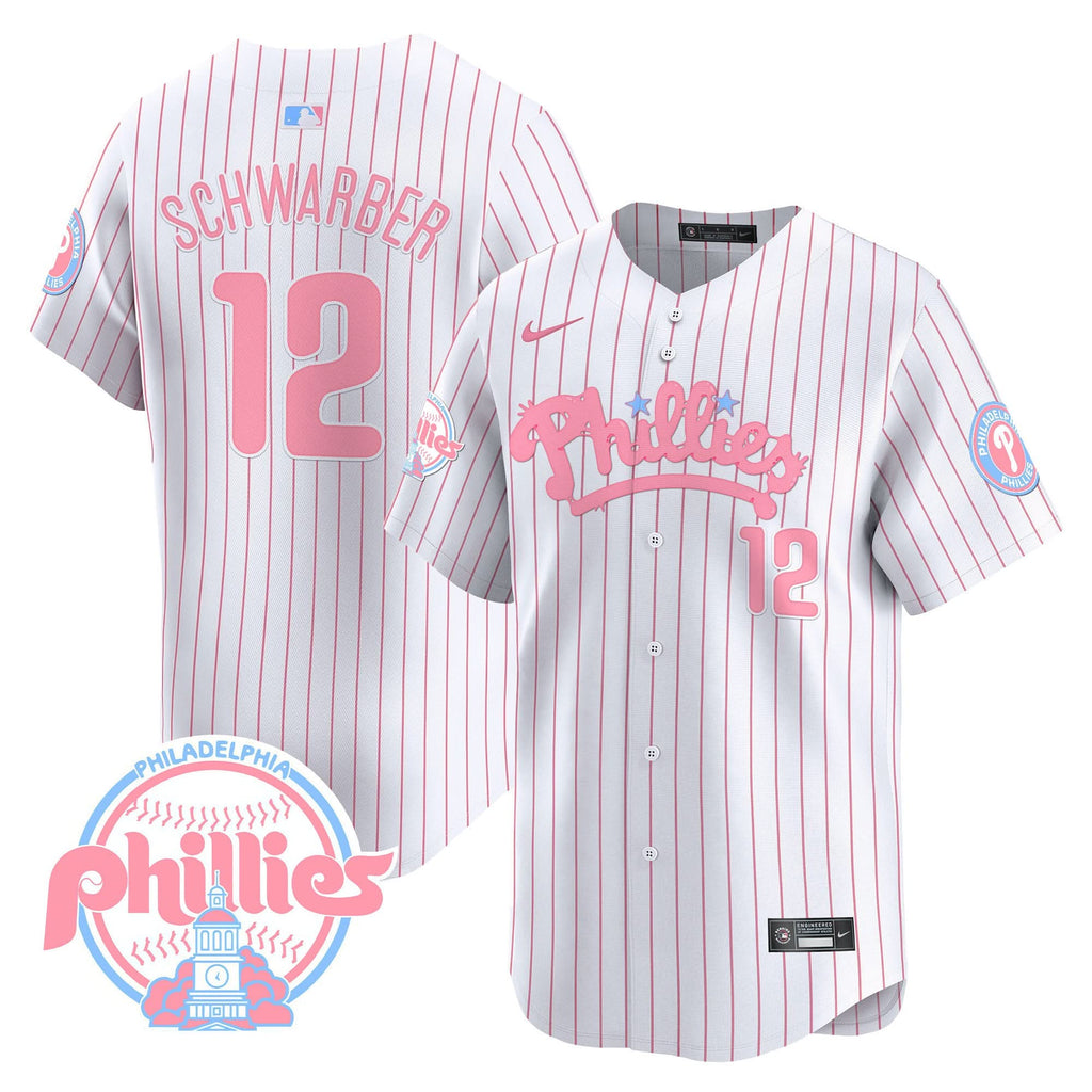 PP Bubblegum Pink Vapor Premier Limited Jersey - Stitched