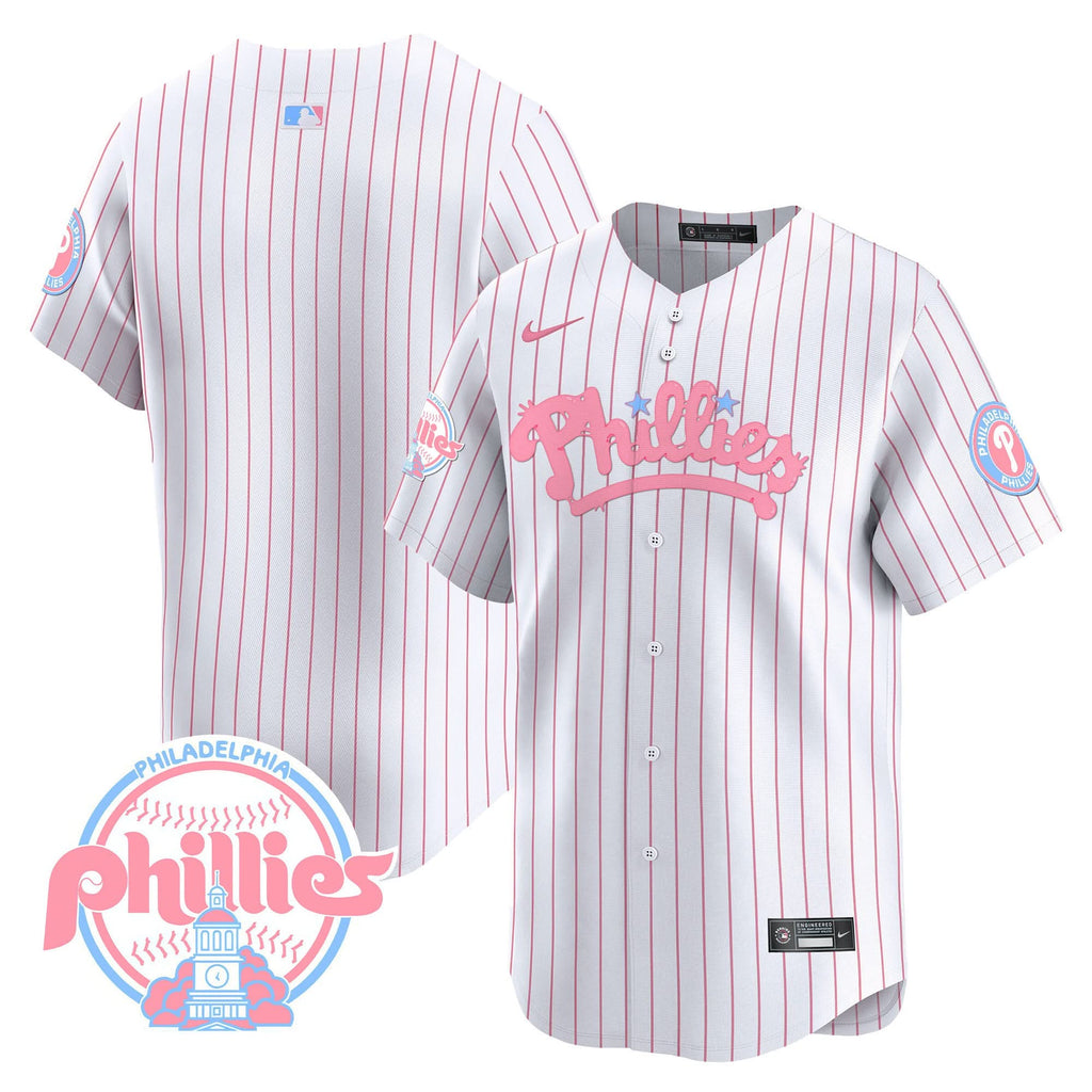 PP Bubblegum Pink Vapor Premier Limited Jersey - Stitched