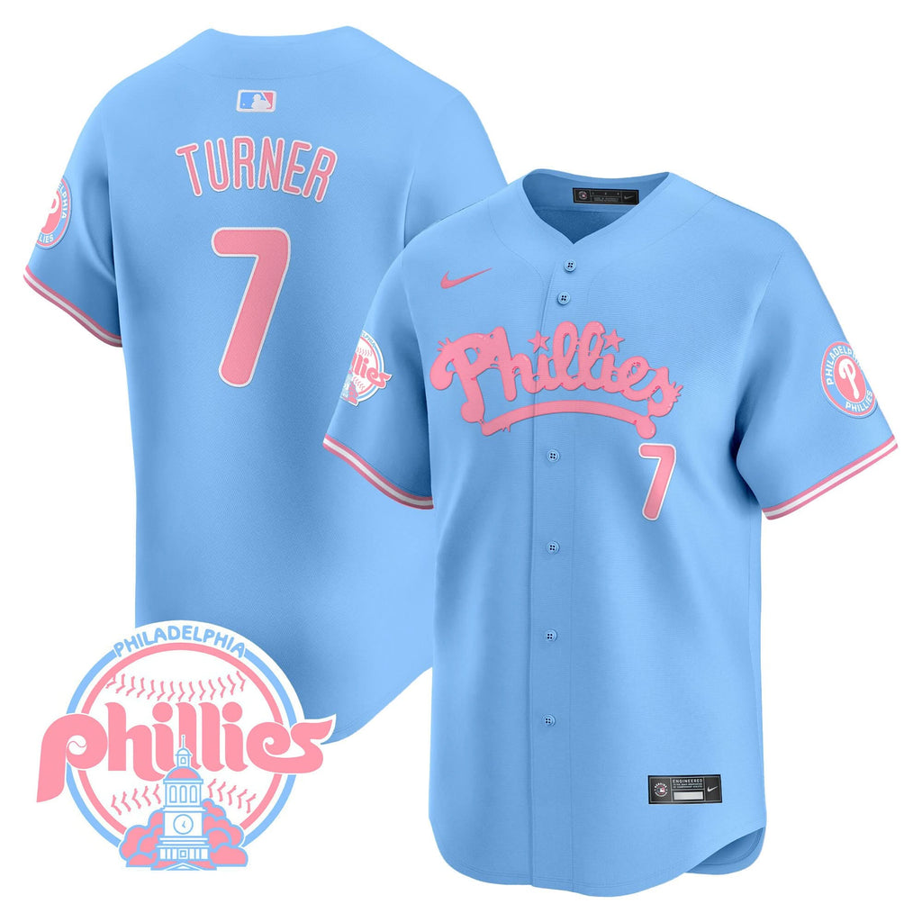 PP Bubblegum Pink Vapor Premier Limited Jersey - Stitched