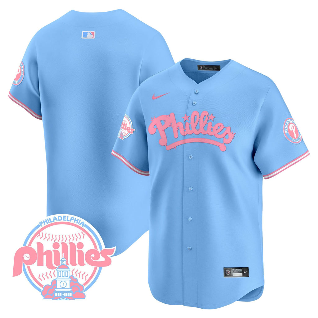 PP Bubblegum Pink Vapor Premier Limited Jersey - Stitched