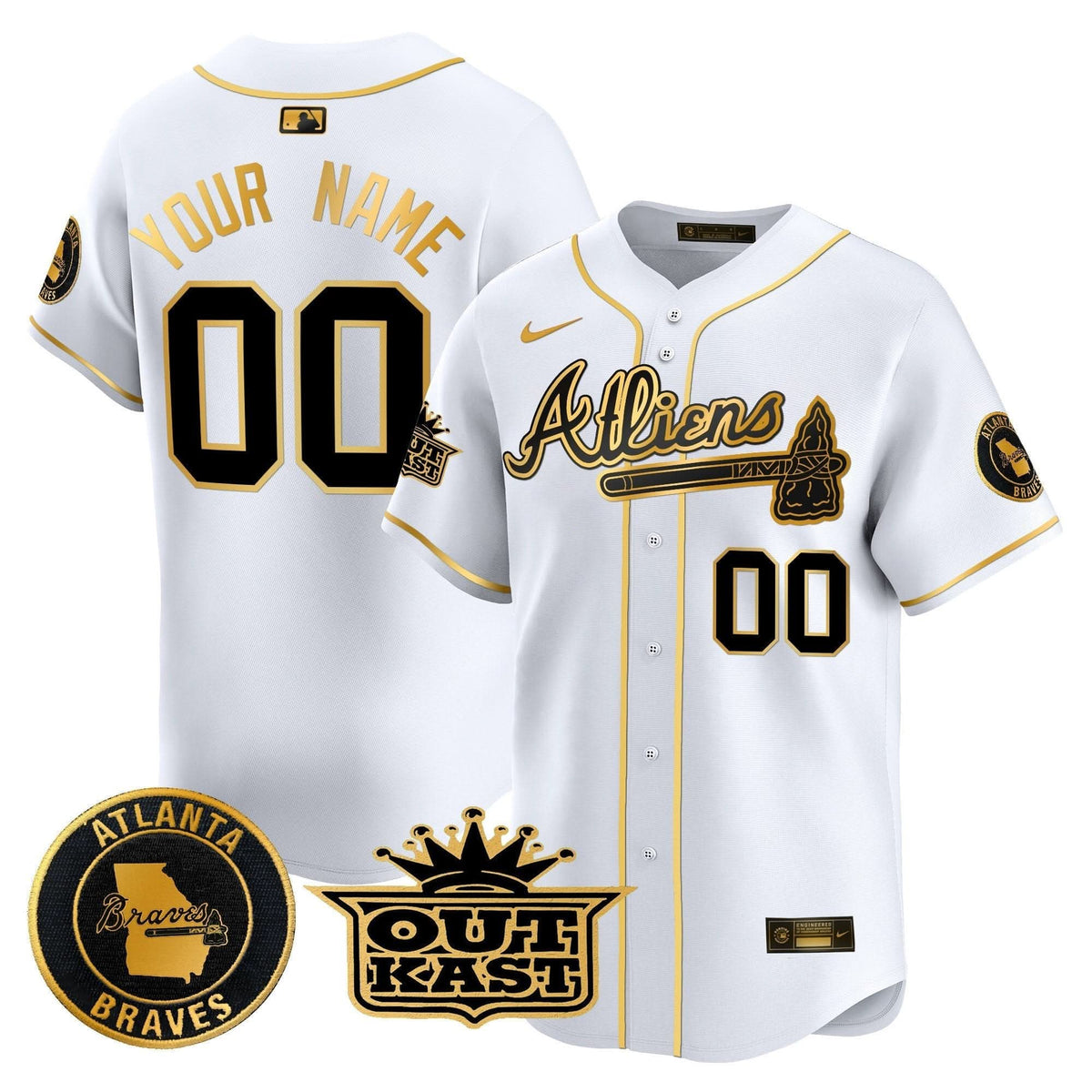 AB Atliens Vapor Premier Limited Custom Jersey - Stitched