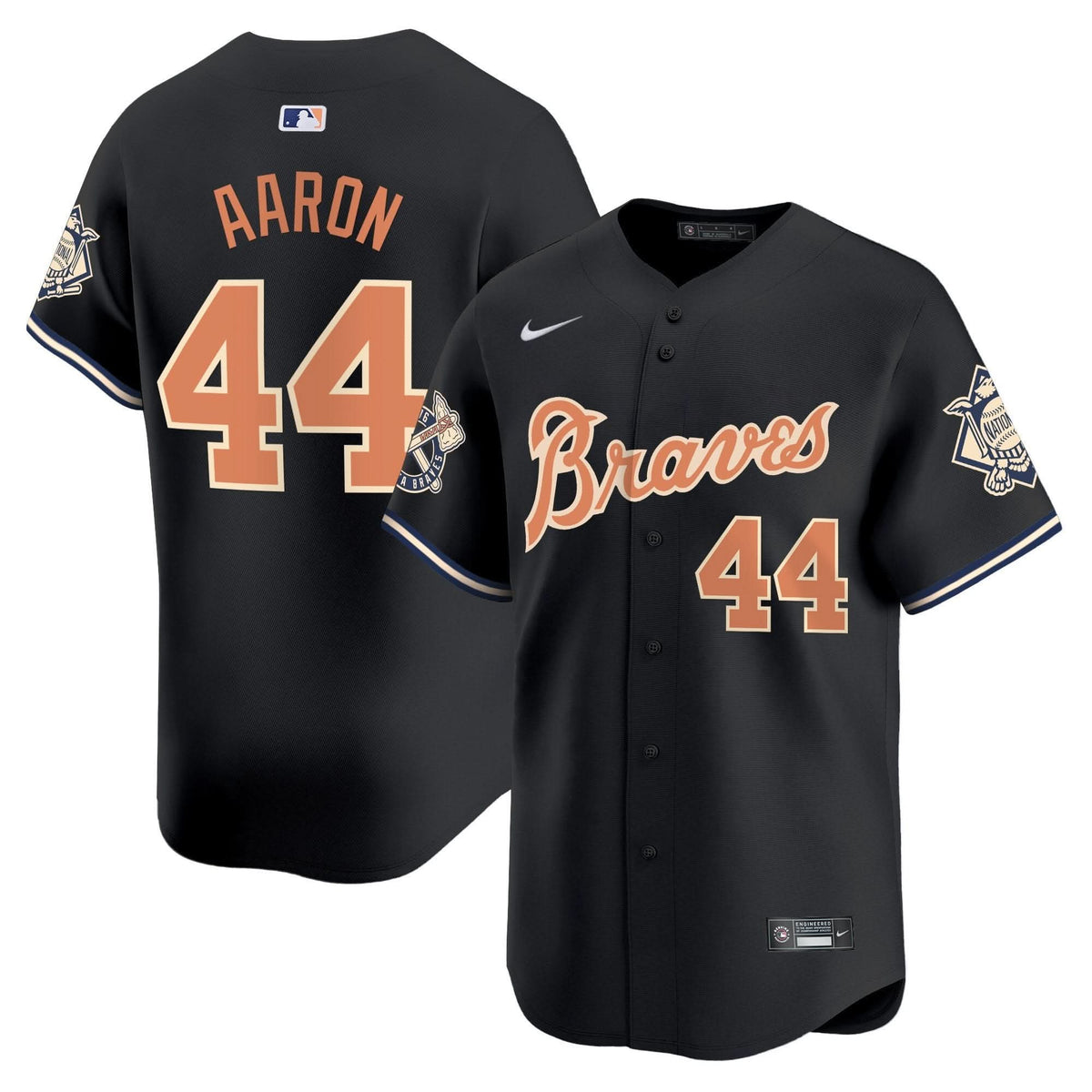 AB Peaches n' Cream Vapor Premier Limited Jersey - Stitched